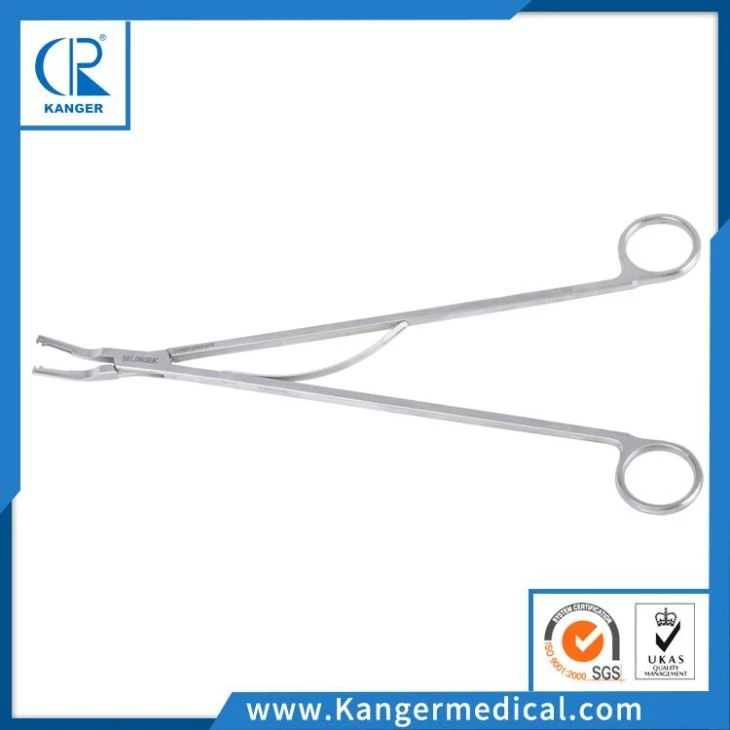 Applicatore a clip in plastica aperto