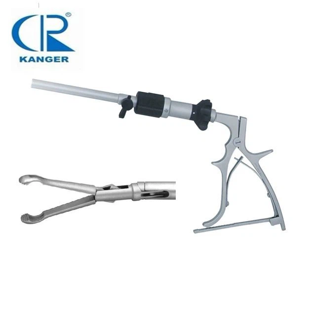 Surgical Laparoscope 10mm Babcock Long Jaw Forceps Kanger