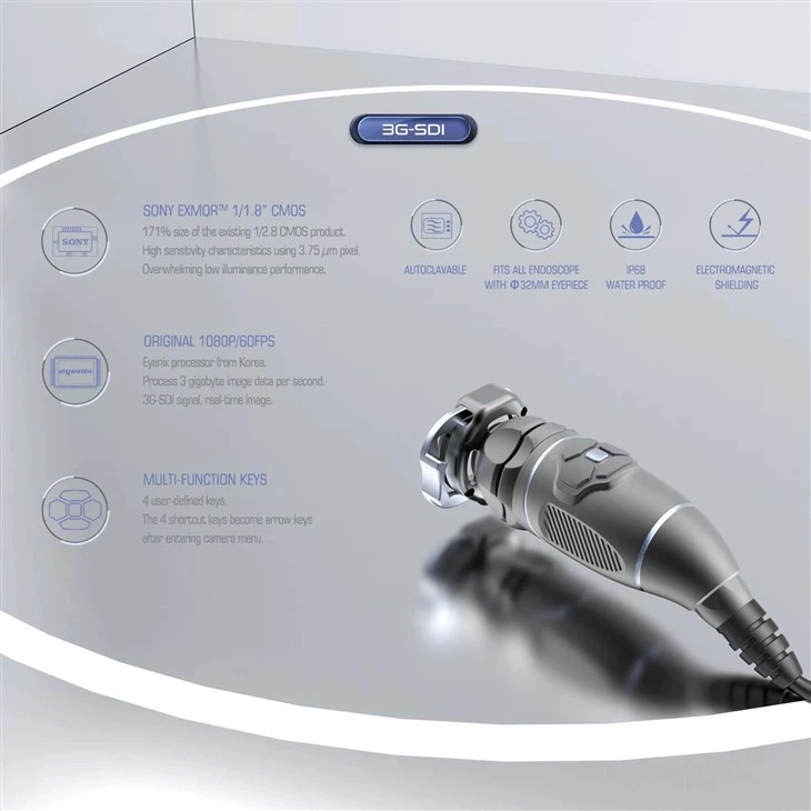 3-in-1 Laparoscopic Hysteroscopy Camera